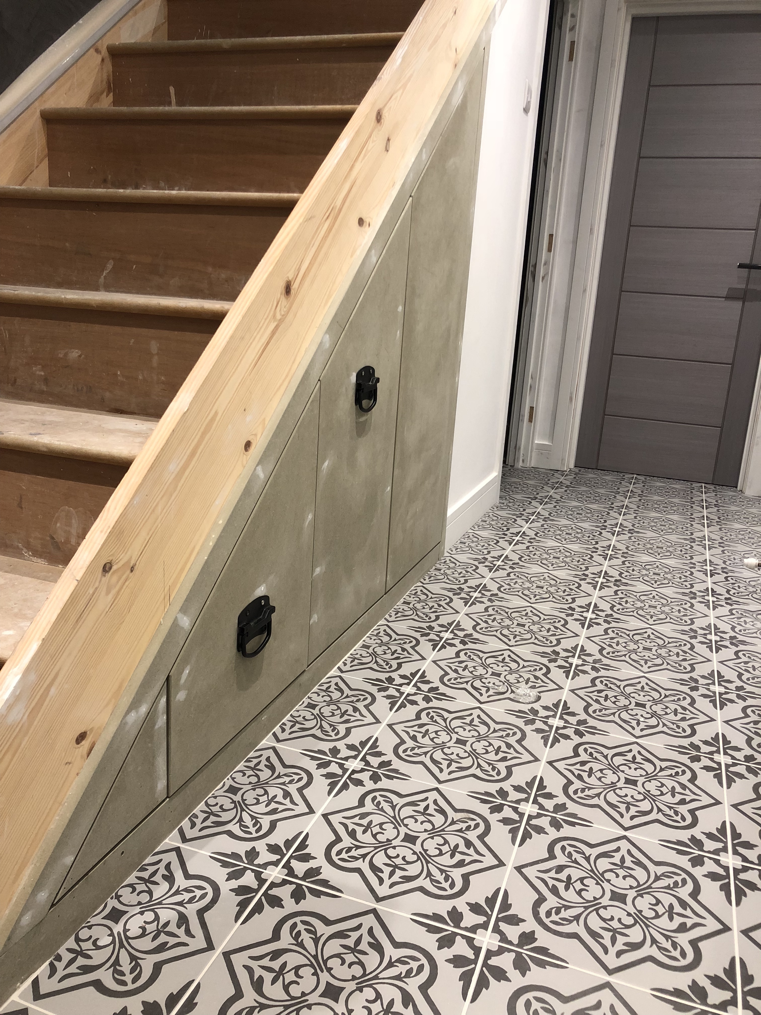 Staircase before renovation